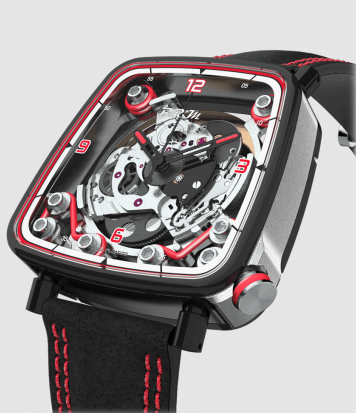 Replica BRM Watch FF39-40 Men FF39-40-TG-LFN Red Replica BRM Watch FF39-40 Men FF39-40-TG-LFN Red